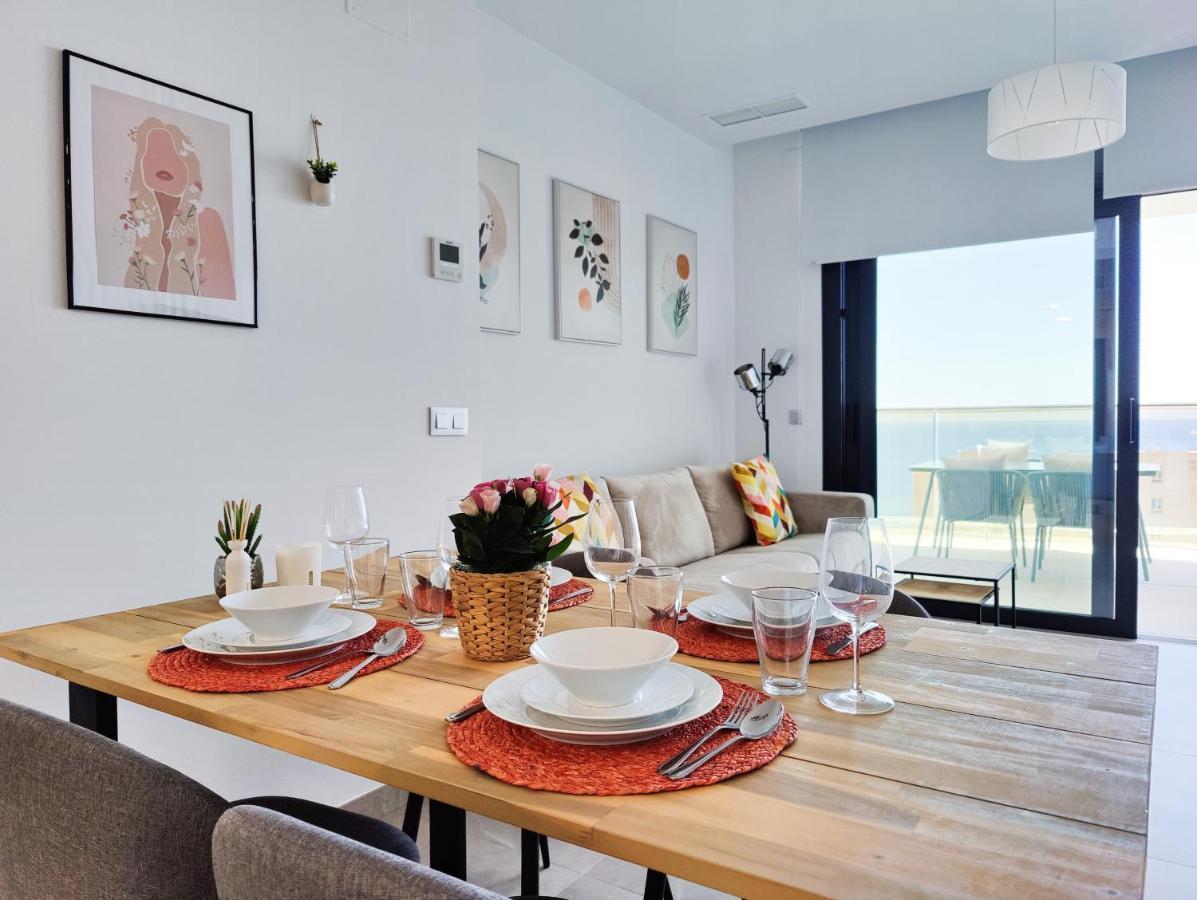 Sunset Cliffs Sea View Apartments Benidorm Exteriör bild