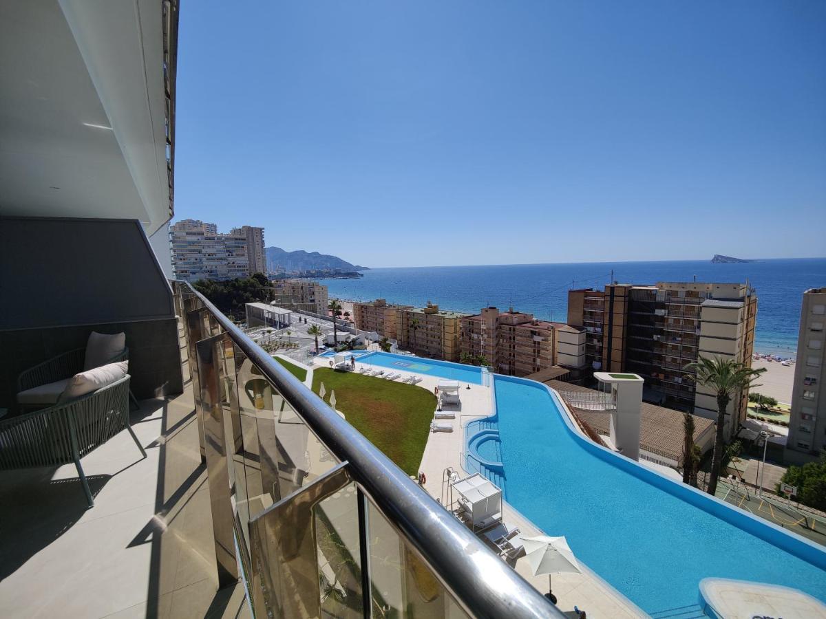 Sunset Cliffs Sea View Apartments Benidorm Exteriör bild