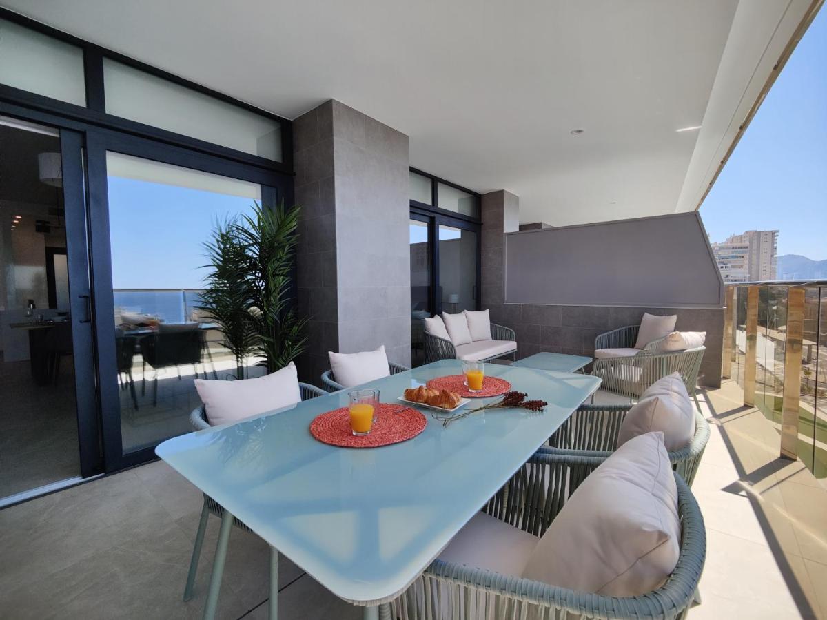 Sunset Cliffs Sea View Apartments Benidorm Exteriör bild