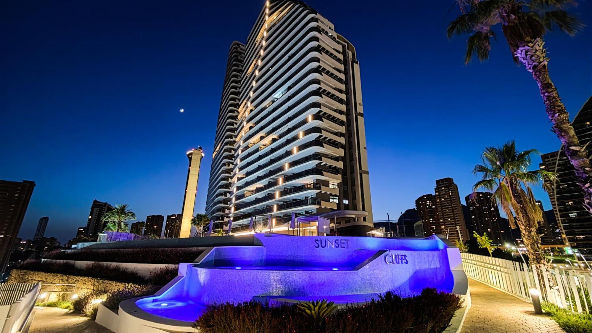 Sunset Cliffs Sea View Apartments Benidorm Exteriör bild